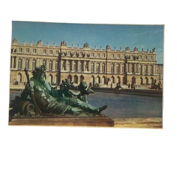Vintage Postcard Versailles Corps Central Du Chateau Edition Sun Paris u - Picture 1 of 2